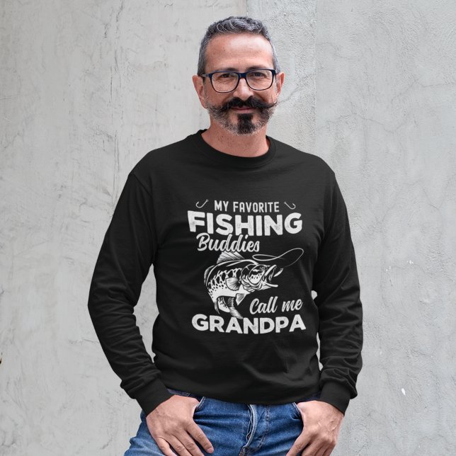 My Favorite Fishing Buddies Call Me Grandpa Sweatshirt (Creator Uploaded)