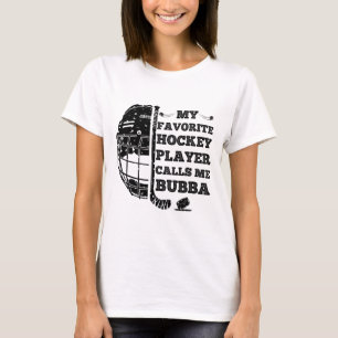 My Favorite Hockey Calls Me Bub Vintage Family Mat T-Shirt