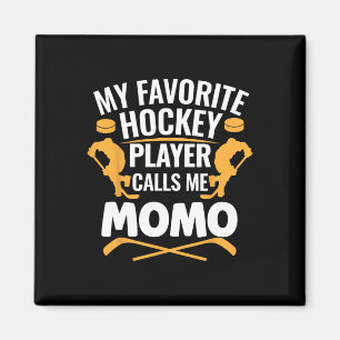 My Favorite Hockey Player Calls Me Momo Magnet