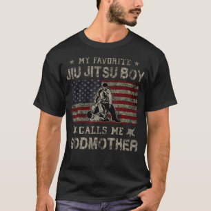 My Favorite Jiu Jitsu Boy Calls Me Godmother Mothe T-Shirt