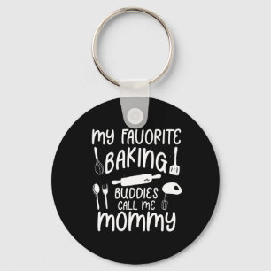 My Favorite King Buddies Call Me Mommy Family Cook Key Ring