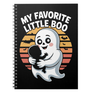 My Favorite Little Boo Halloween T-shirt Notebook