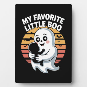My Favorite Little Boo Halloween T-shirt Plaque