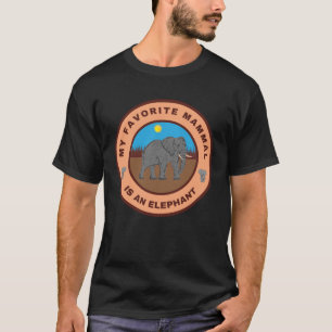 My favorite mammal is an Elephant T-Shirt
