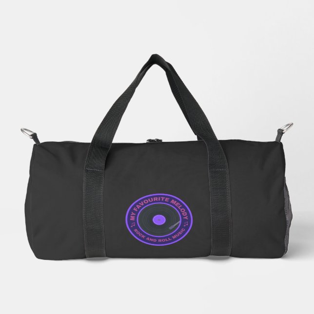 My favorite melody Rock and Roll music Duffle Bag (Front)