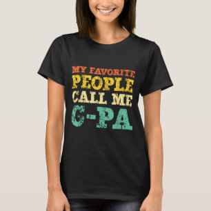 My favorite people call me g-pa vintage gpa T-Shirt