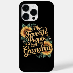 My Favorite People Call Me Grandma Mother's Day Case-Mate iPhone 14 Pro Max Case