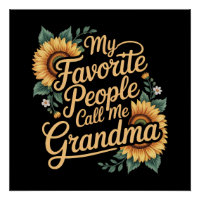 My Favorite People Call Me Grandma Mother's Day
