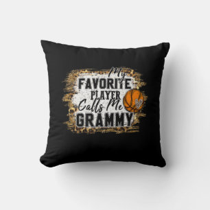 My Favorite Player Calls Me Grammy Basketball Xmas Cushion