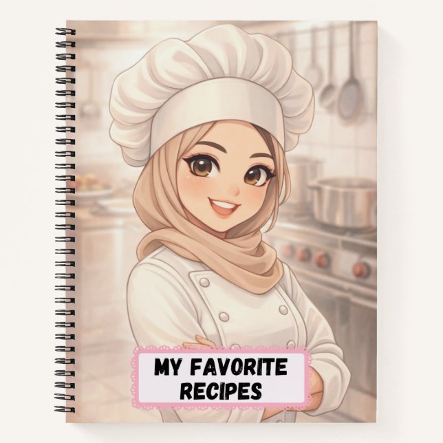 My Favorite Recipes Notebook (Front)