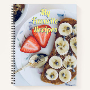 My Favorite Recipes, Strawberries Notebook