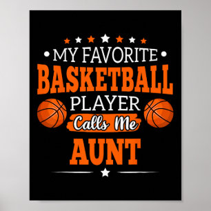 My Favorite Sketll Player Calls Me Aunt  Poster