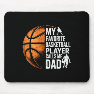 My Favorite Sketll Player Calls Me Dad Father's Da Mouse Pad