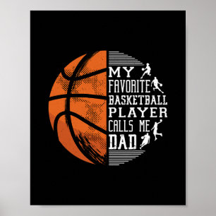 My Favorite Sketll Player Calls Me Dad Sketll Dad Poster