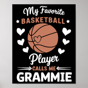 My Favorite Sketll Player Calls Me Grammie Sketll Poster