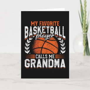 My Favorite Sketll Player Calls Me Grandma Sketll Card