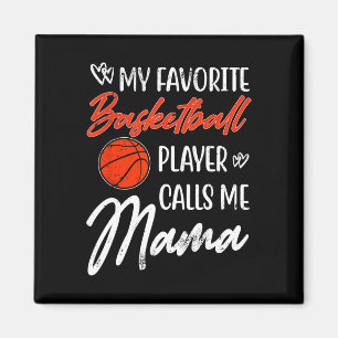 My Favorite Sketll Player Calls Me Mama Mother's D Magnet