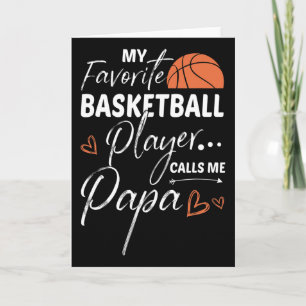 My Favorite Sketll Player Calls Me Papa Card