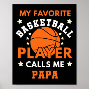 My Favorite Sketll Player Calls Me Papa Ll Papa Poster