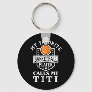 My Favorite Sketll Player Calls Me Titi Sketll Tit Key Ring