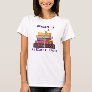 My favorite sport is reading T-Shirt