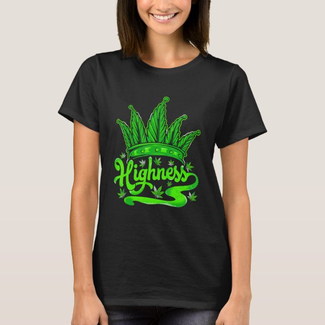 My Favorite Stoner Calls Me Weed Dad Funny Father' T-Shirt (Front)