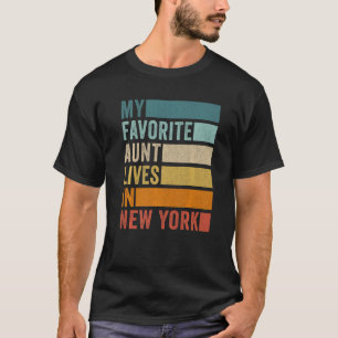 My Favourite Aunt Lives In New York Vintage T-Shirt