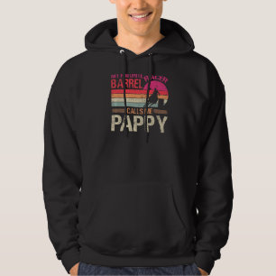 My Favourite Barrel Racer Calls Me Pappy Vintage Hoodie