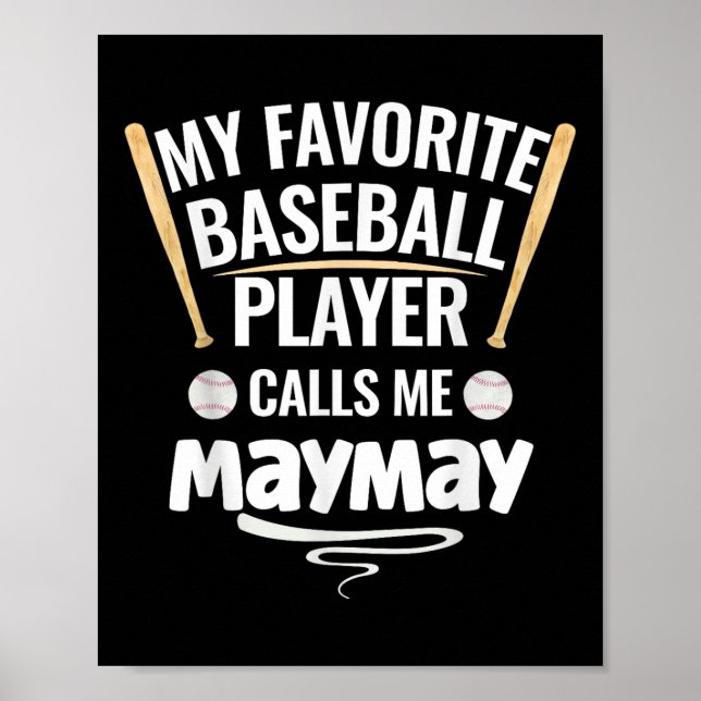 My Favourite Baseball Player Calls Me Maymay  Poster (Front)