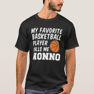 My Favourite Basketball Player Calls Me Nonno Ital T-Shirt