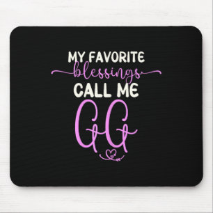 My Favourite Blessings Call Me Gg Grandma Mother's Mouse Pad