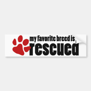 My Favourite Breed Bumper Sticker