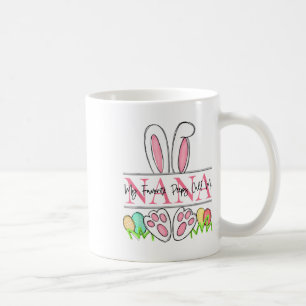 My Favourite Bunny Call Me Nana Happy Easter Day Coffee Mug