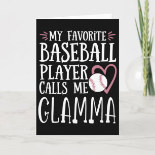 My Favourite Bysebyll Player Calls Me Glamma Card