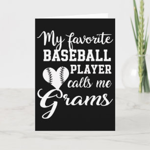 My Favourite Bysebyll Player Calls Me Grams Card