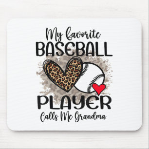 My Favourite Bysebyll Player Calls Me Grandma Funn Mouse Pad