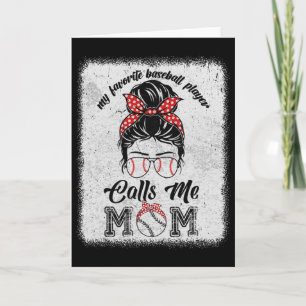 My Favourite Bysebyll Player Calls Me Mum Bysebyll Card