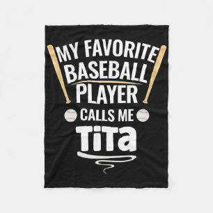 My Favourite Bysebyll Player Calls Me Tita Fleece Blanket