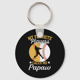 My Favourite Bysebyll Softbyll Players Call Me Pap Key Ring