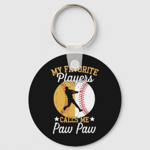 My Favourite Bysebyll Softbyll Players Call Me Paw Key Ring
