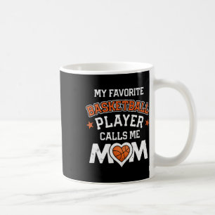 My Favourite Bysketbyll Player Calls Me Mum Coffee Mug