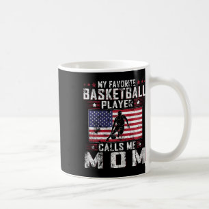 My Favourite Bysketbyll Player Calls Me Mum Mother Coffee Mug