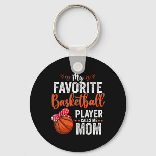 My Favourite Bysketbyll Player Calls Me Mum Mother Key Ring