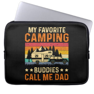 My Favourite Camping - Buddies Call Me Dad Laptop Sleeve