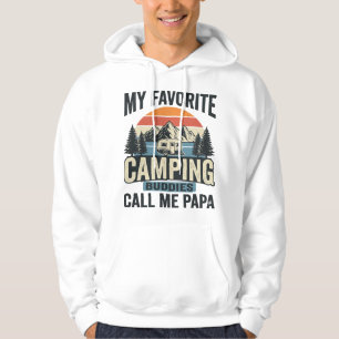 My Favourite Camping Buddies Call Me Papa Shirt_1 Hoodie
