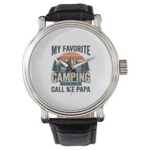 My Favourite Camping Buddies Call Me Papa Shirt_1 Watch