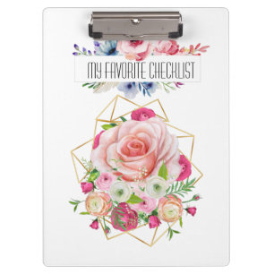 My favourite checklist clipboard