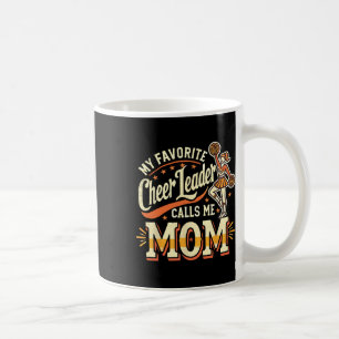 My Favourite Cheerleader Call Me Mum Cheerleading Coffee Mug
