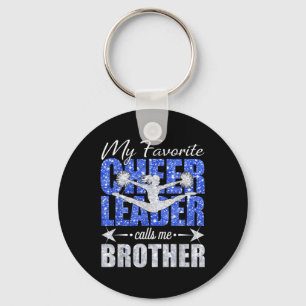My Favourite Cheerleader Calls Me Brother Cheer Mo Key Ring