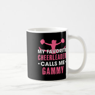 My Favourite Cheerleader Calls Me Gammy Cheerleadi Coffee Mug